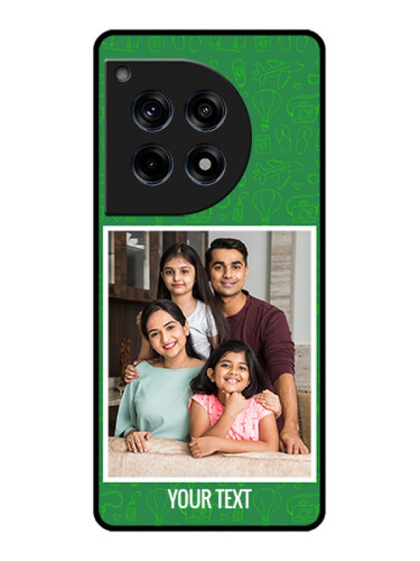 Custom Oneplus 12R 5G Custom Glass Phone Case - Picture Upload Design