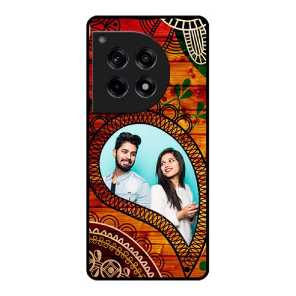 Oneplus 12R 5G Custom Glass Phone Case - Abstract Colorful Design
