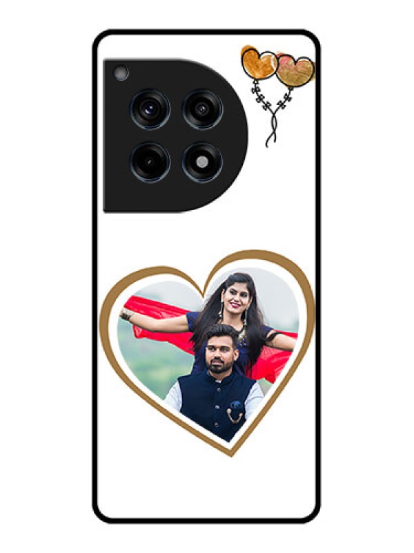 Custom Oneplus 12R 5G Custom Glass Phone Case - You & Me Design