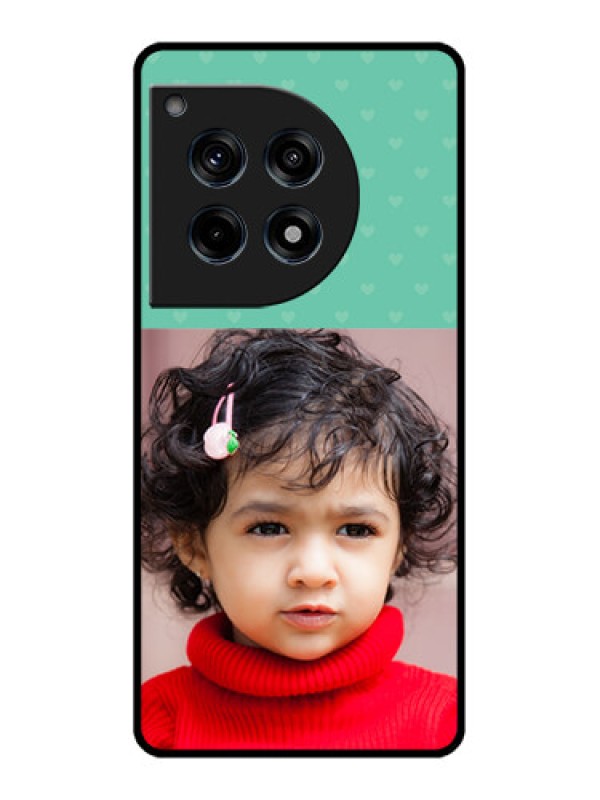 Custom Oneplus 12R 5G Custom Glass Phone Case - Lovers Picture Design