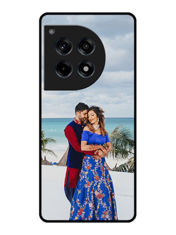 Custom Oneplus 12R 5G Custom Glass Phone Case - Upload Full Picture Design