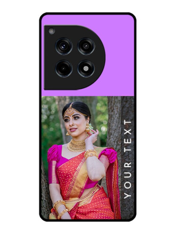 Custom Oneplus 12R 5G Custom Glass Phone Case - Birthday Icons Design