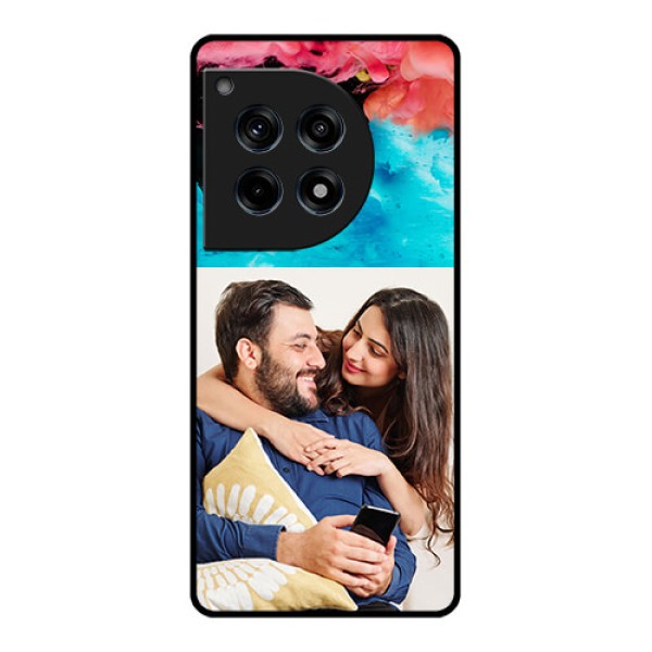Oneplus 12R 5G Custom Glass Phone Case - Quote With Acrylic Painting Design Oneplus 12R 5G Custom Glass Phone Case - Quote With Acrylic Painting Design
