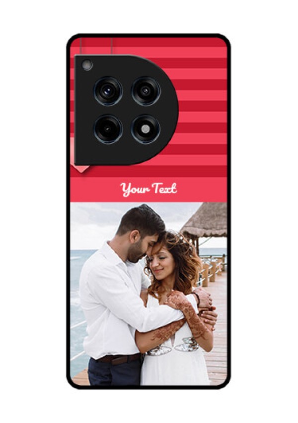 Oneplus 12R 5G Custom Glass Phone Case - Valentines Day Design