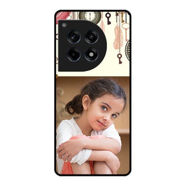 Oneplus 12R 5G Custom Glass Phone Case - Boho Style Design