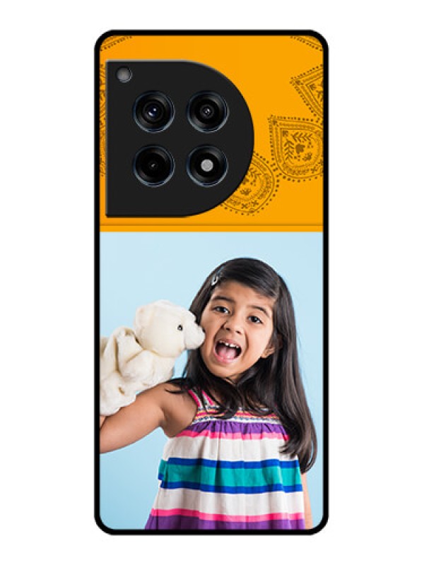 Custom Oneplus 12R 5G Custom Glass Phone Case - Photo Wedding Design