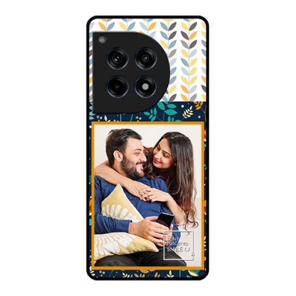 Oneplus 12R 5G Custom Glass Phone Case - Pattern Design