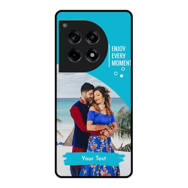 Oneplus 12R 5G Custom Glass Phone Case - Happy Moment Design