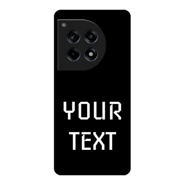 Oneplus 12R 5G Custom Glass Phone Case - Your Name Design