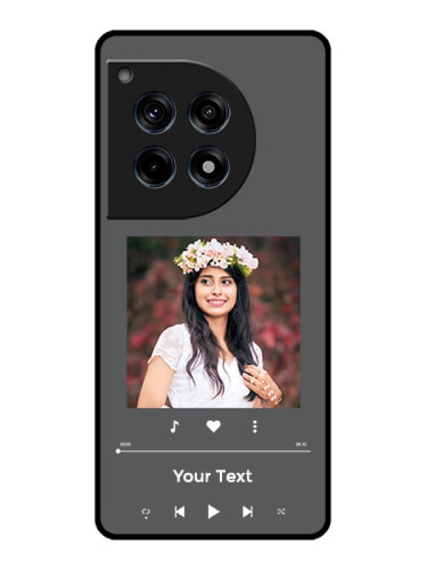 Custom Oneplus 12R 5G Custom Glass Phone Case - Play The Music Design