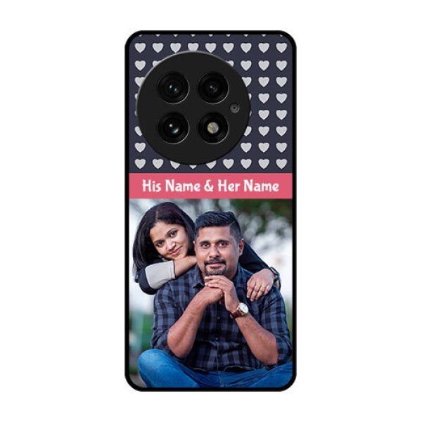 OnePlus 13 5G Custom Glass Phone CaseLove Symbols Design