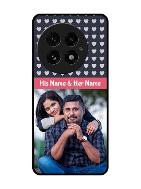 Custom OnePlus 13 5G Custom Glass Phone CaseLove Symbols Design