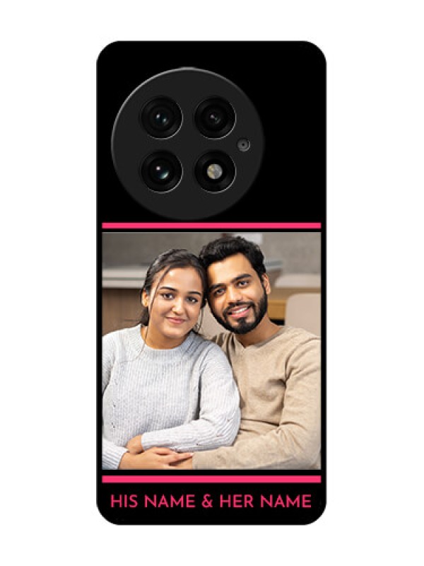 Custom OnePlus 13 5G Custom Glass Phone CaseWith Add Text Design