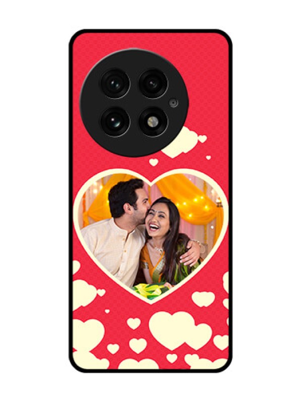 Custom OnePlus 13 5G Custom Glass Phone CaseLove Symbols Phone Cover Design