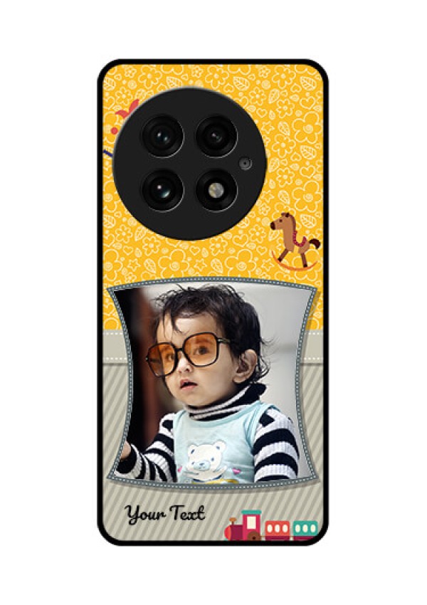 OnePlus 13 5G Custom Glass Phone CaseBaby Picture Upload Design