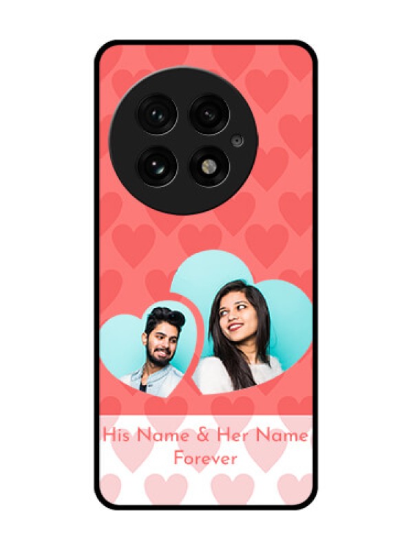 Custom OnePlus 13 5G Custom Glass Phone CaseCouple Pic Upload Design