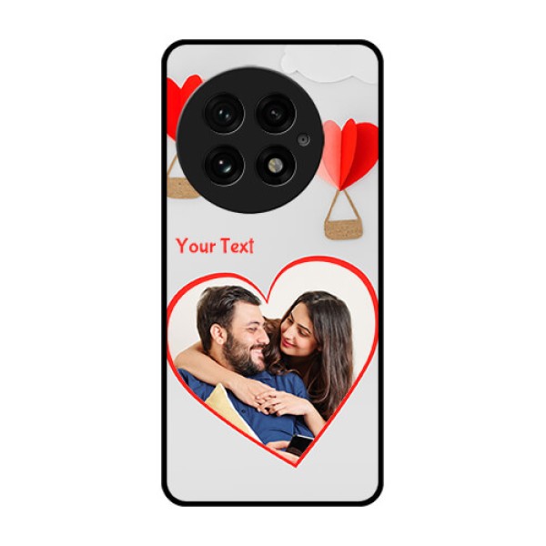 OnePlus 13 5G Custom Glass Phone CaseParachute Love Design OnePlus 13 5G Custom Glass Phone CaseParachute Love Design