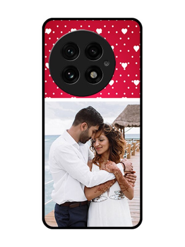 Custom OnePlus 13 5G Custom Glass Phone CaseHearts Mobile Case Design
