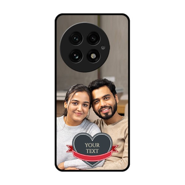 OnePlus 13 5G Custom Glass Phone CaseJust Married Couple Design