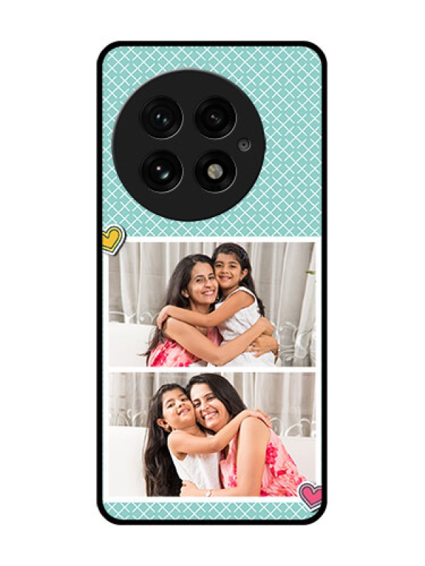 Custom OnePlus 13 5G Custom Glass Phone Case2 Image Holder With Pattern Design