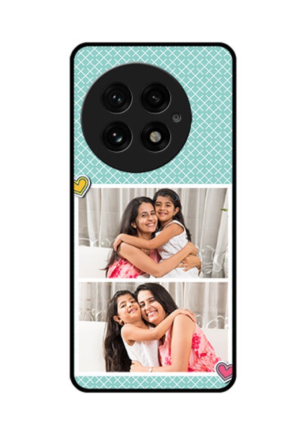 OnePlus 13 5G Custom Glass Phone Case2 Image Holder With Pattern Design