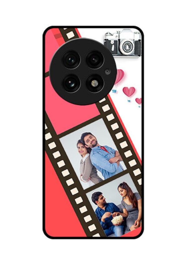 OnePlus 13 5G Custom Glass Phone Case3 Image Holder With Film Reel
