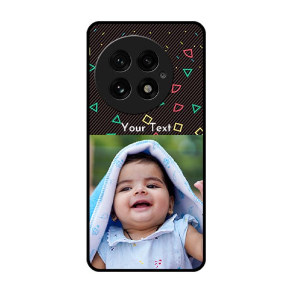 OnePlus 13 5G Custom Glass Phone CaseWith Confetti Birthday Design OnePlus 13 5G Custom Glass Phone CaseWith Confetti Birthday Design