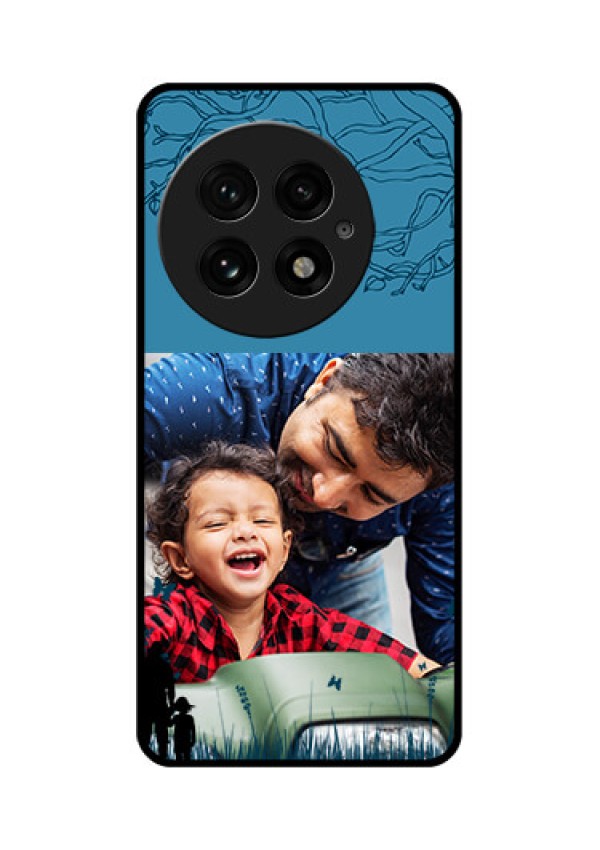 OnePlus 13 5G Custom Glass Phone CaseBest Dad Design