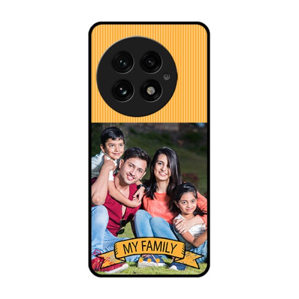 OnePlus 13 5G Custom Glass Phone CaseMy Family Design