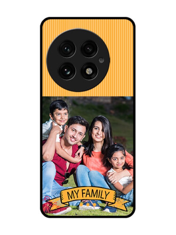 Custom OnePlus 13 5G Custom Glass Phone CaseMy Family Design