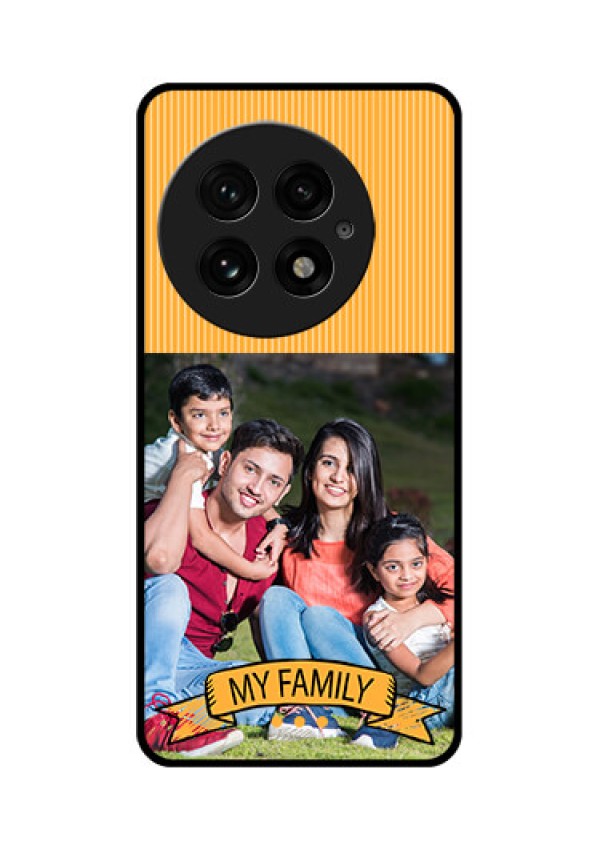 OnePlus 13 5G Custom Glass Phone CaseMy Family Design