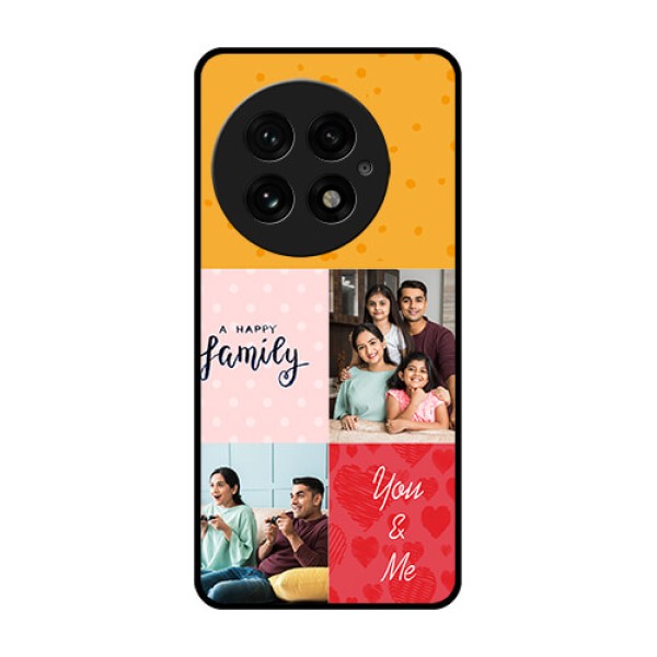 OnePlus 13 5G Custom Glass Phone CaseImages With Quotes Design