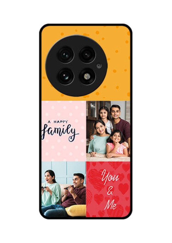 OnePlus 13 5G Custom Glass Phone CaseImages With Quotes Design