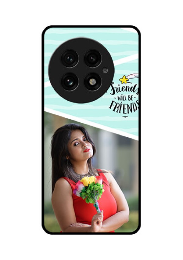 OnePlus 13 5G Custom Glass Phone CaseFriends Picture Icon Design
