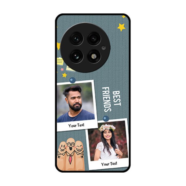 OnePlus 13 5G Custom Glass Phone CaseSticky Frames And Friendship Design OnePlus 13 5G Custom Glass Phone CaseSticky Frames And Friendship Design