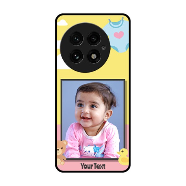 OnePlus 13 5G Custom Glass Phone CaseKids 2 Color Design