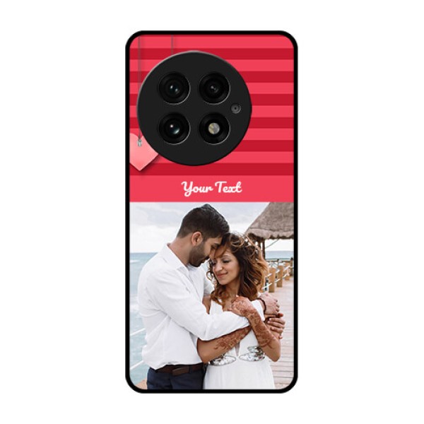 OnePlus 13 5G Custom Glass Phone CaseValentines Day Design