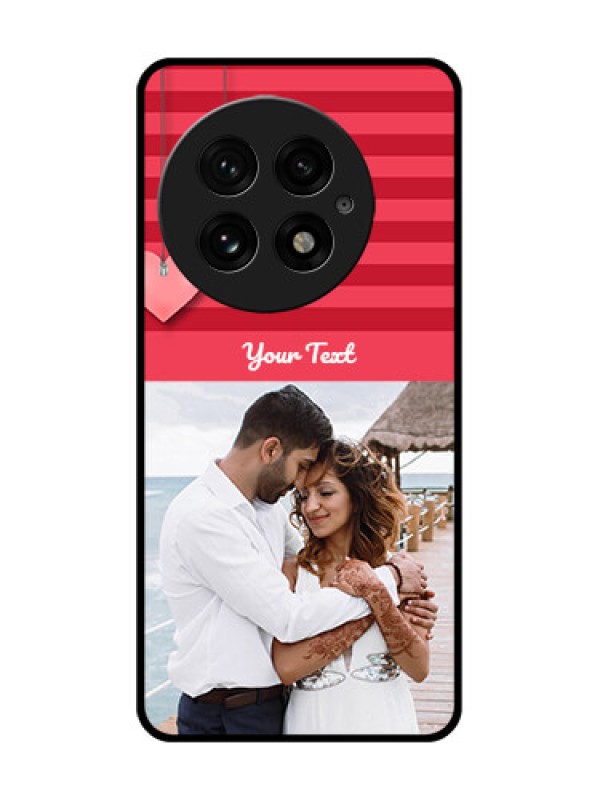 Custom OnePlus 13 5G Custom Glass Phone CaseValentines Day Design