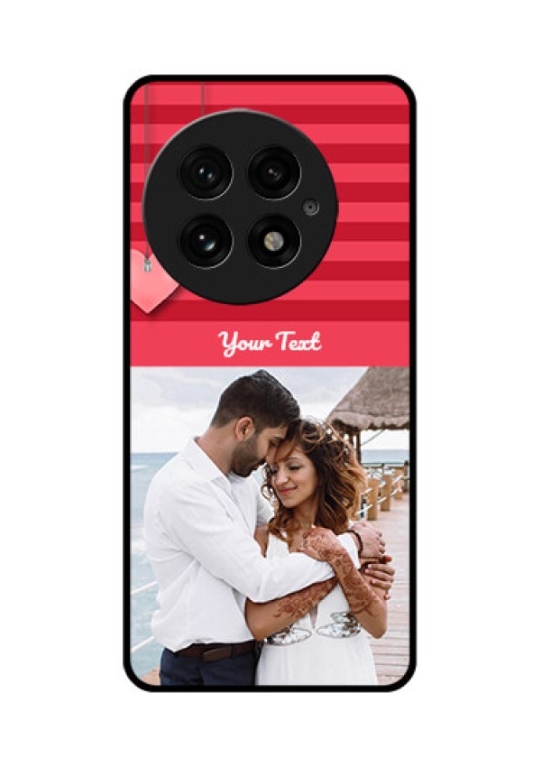 OnePlus 13 5G Custom Glass Phone CaseValentines Day Design