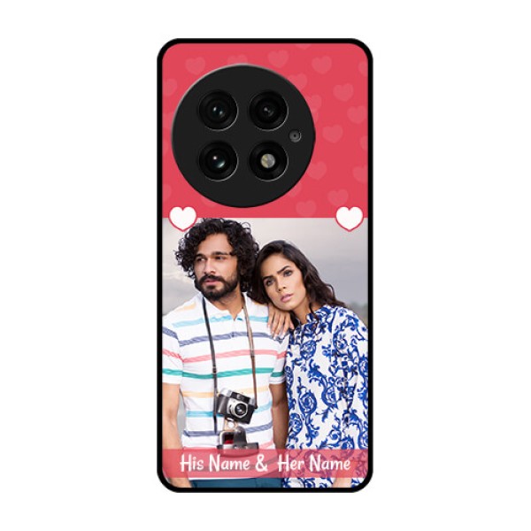 OnePlus 13 5G Custom Glass Phone CaseSimple Love Design