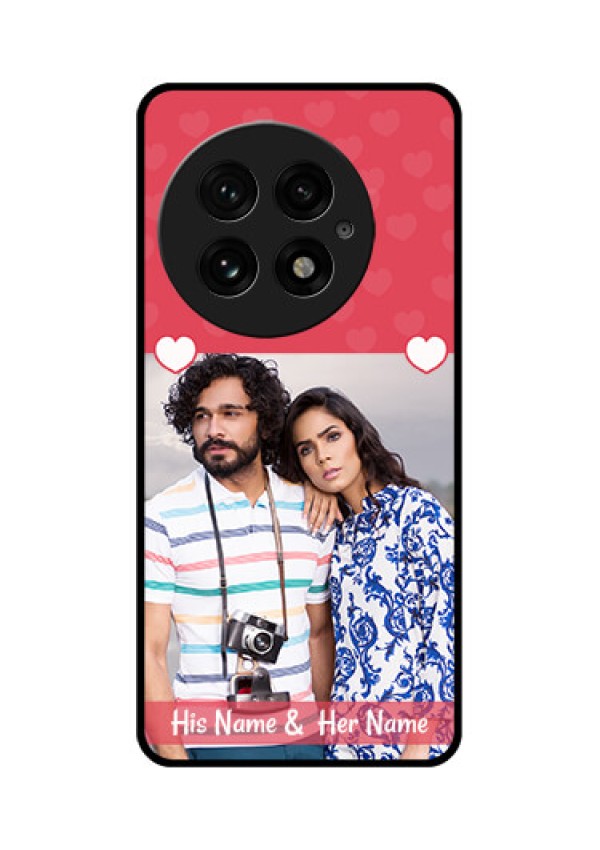OnePlus 13 5G Custom Glass Phone CaseSimple Love Design