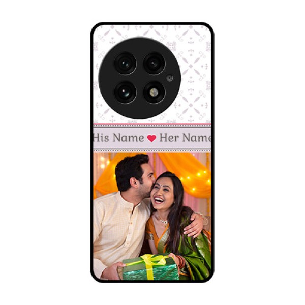 OnePlus 13 5G Custom Glass Phone CaseWith Photo And Ethnic Design