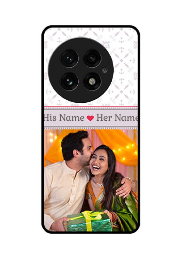 OnePlus 13 5G Custom Glass Phone CaseWith Photo And Ethnic Design