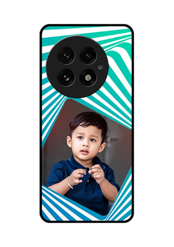 OnePlus 13 5G Custom Glass Phone CaseAbstract Spiral Design