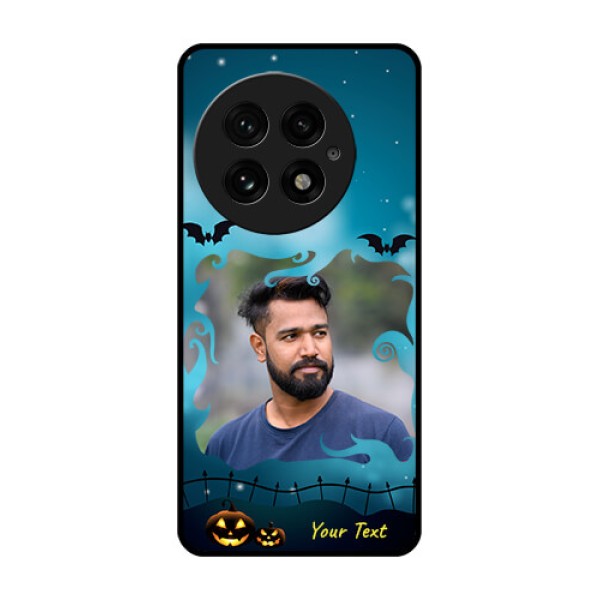 OnePlus 13 5G Custom Glass Phone CaseHalloween Frame Design OnePlus 13 5G Custom Glass Phone CaseHalloween Frame Design