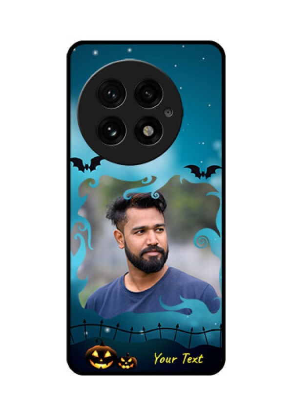 OnePlus 13 5G Custom Glass Phone CaseHalloween Frame Design