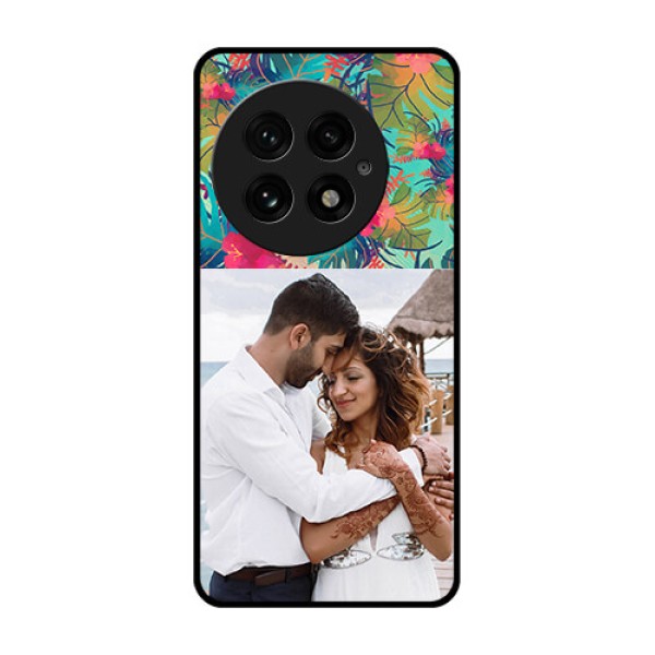 OnePlus 13 5G Custom Glass Phone CaseWatercolor Floral Design OnePlus 13 5G Custom Glass Phone CaseWatercolor Floral Design