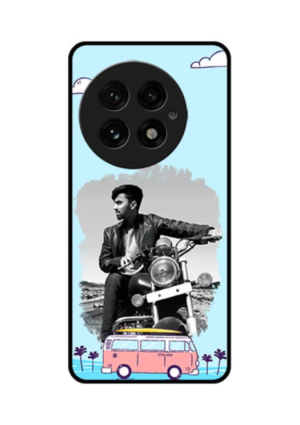 OnePlus 13 5G Custom Glass Phone CaseTravel and Adventure Design
