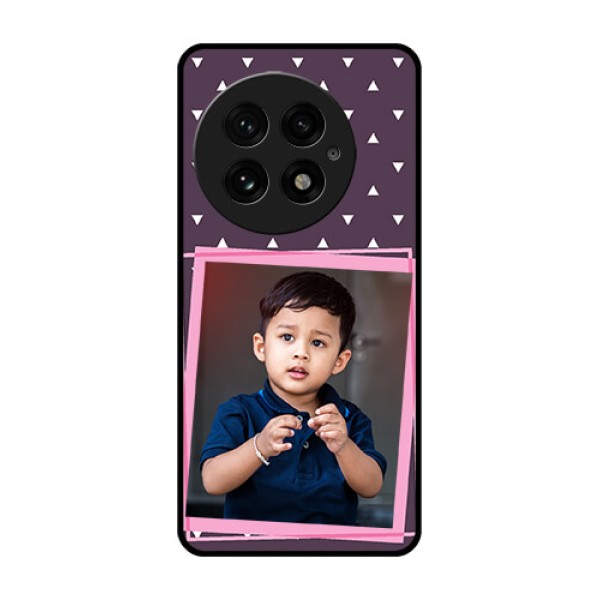 OnePlus 13 5G Custom Glass Phone CaseTriangle Pattern Dotted Design OnePlus 13 5G Custom Glass Phone CaseTriangle Pattern Dotted Design