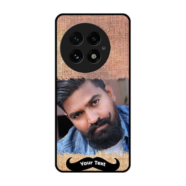 OnePlus 13 5G Custom Glass Phone CaseWith Texture Design